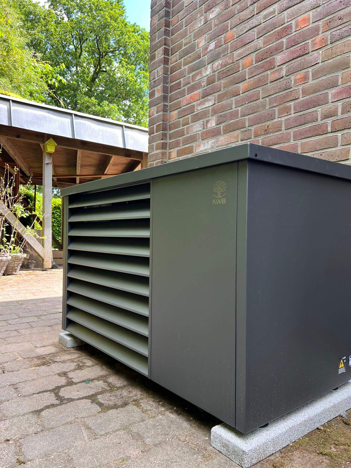 Außeneinheit KWB Wärmepumpe