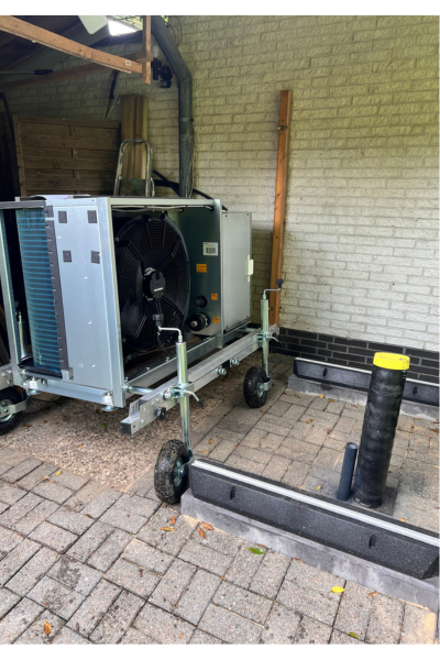 Transporthilfe Wärmepumpe